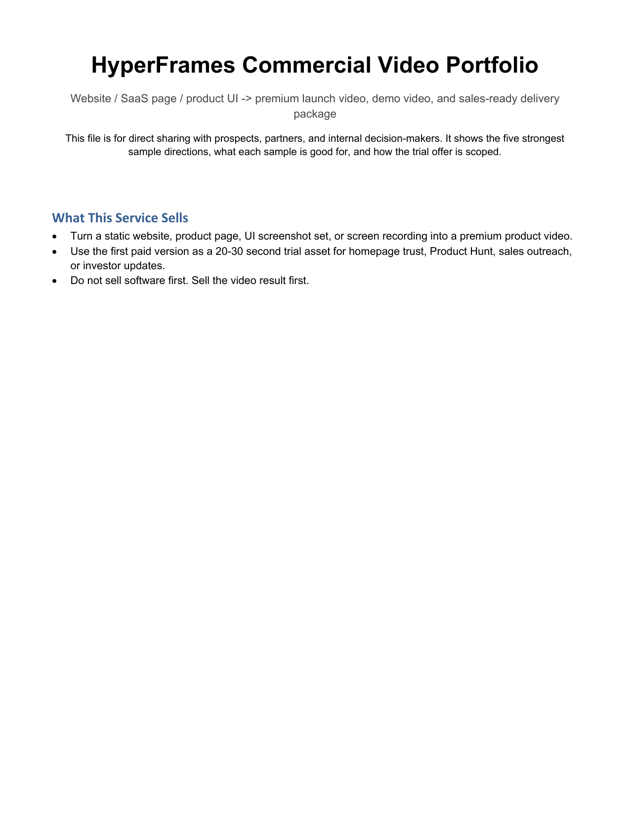 Portfolio page 1